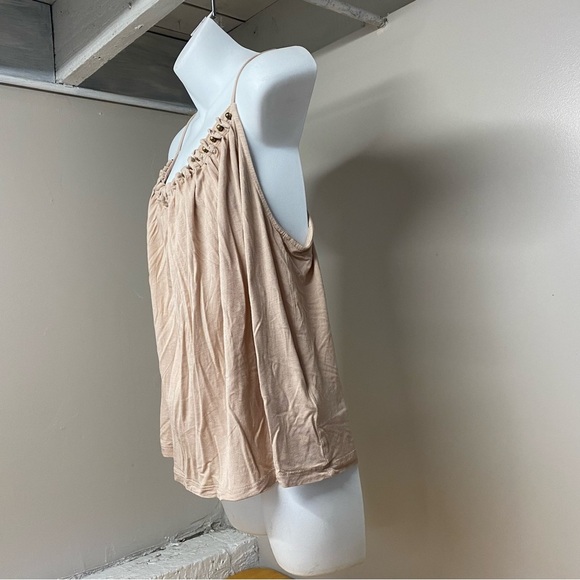 H&M Women’s Light Brown Tank Top Medium Size - Picture 2 of 8